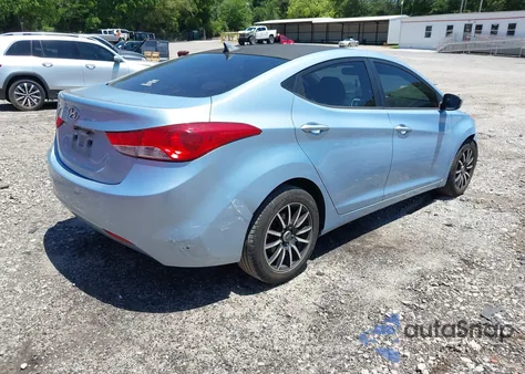 2011 Hyundai Elantra Gls (Ulsan Plant) z USA, uszkodzony, nr VIN KMHDH4AE2BU084339